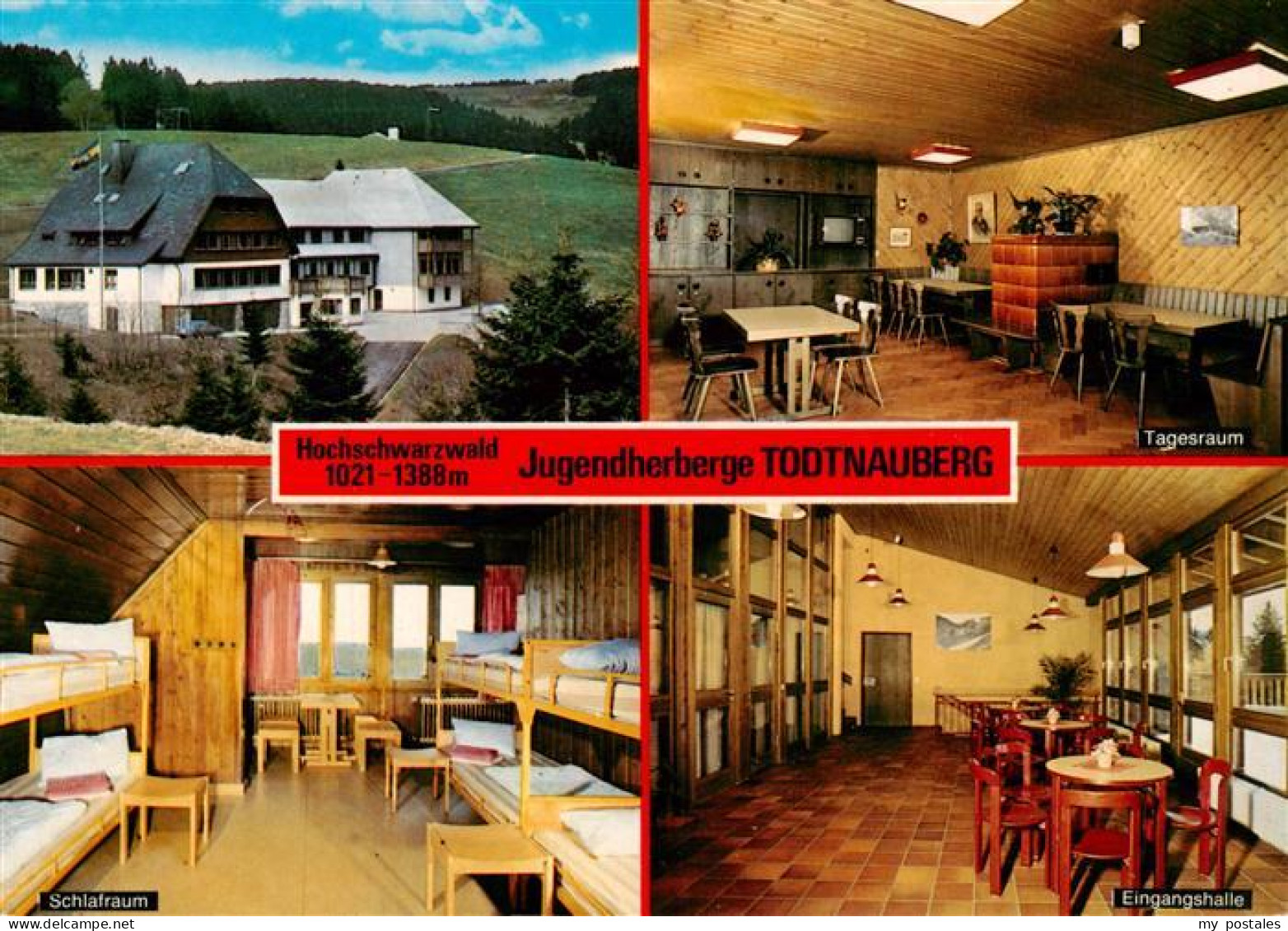 73935186 Todtnauberg Jugendherberge Fleinerhaus Tagesraum Schlafraum Eingangshal - Todtnau