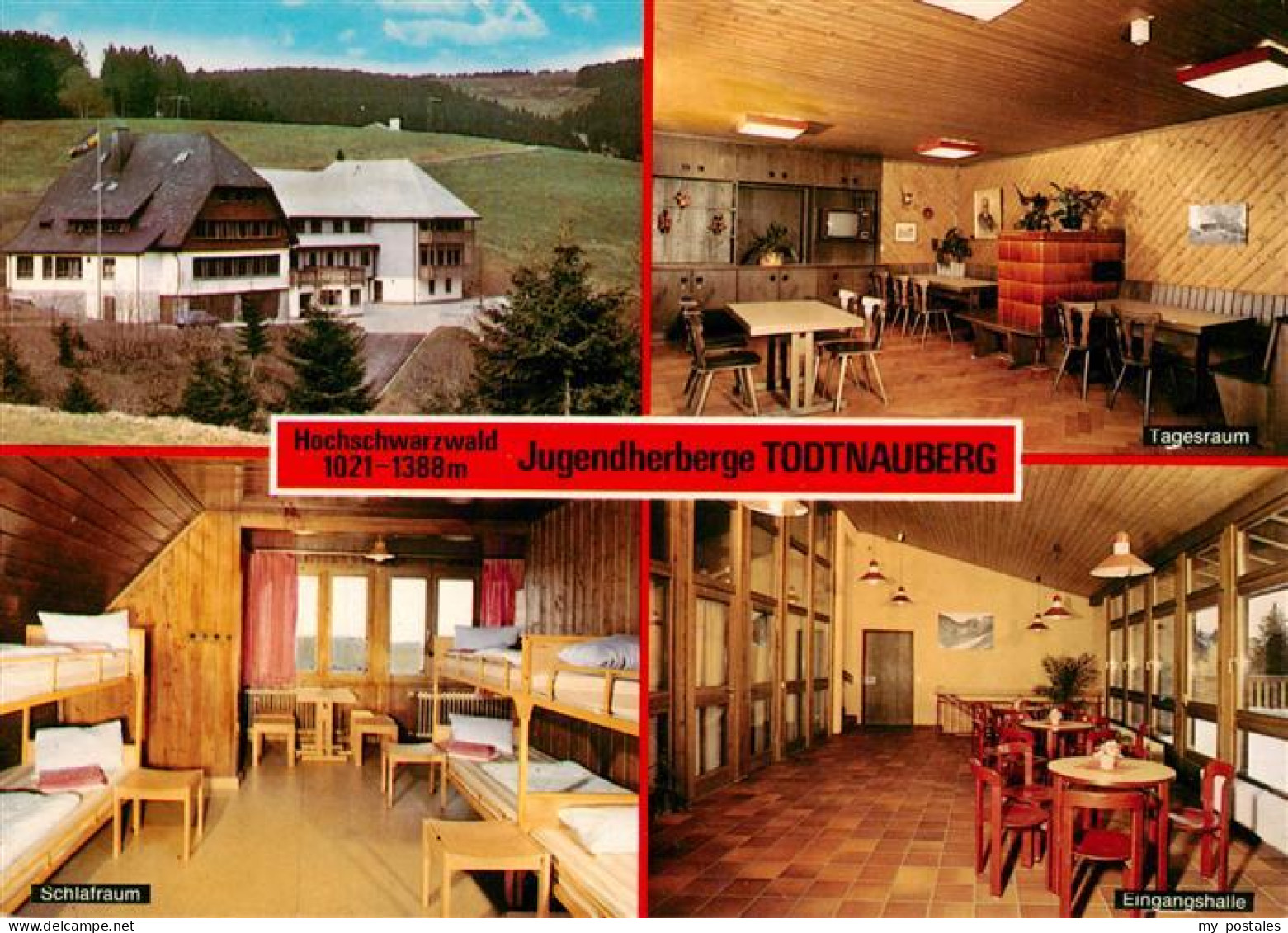 73935184 Todtnauberg Jugendherberge Fleinerhaus Tagesraum Schlafraum Eingangshal - Todtnau