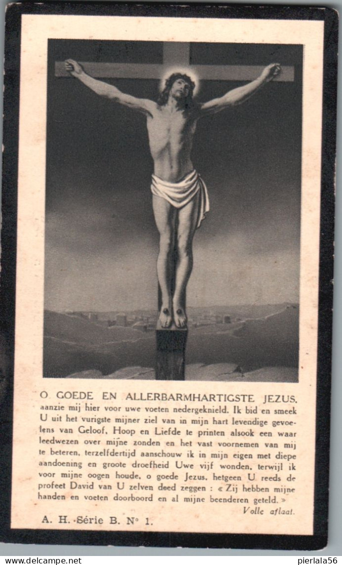 Bidprentje Ekeren - De Vos Maria (1878-1934) - Devotion Images