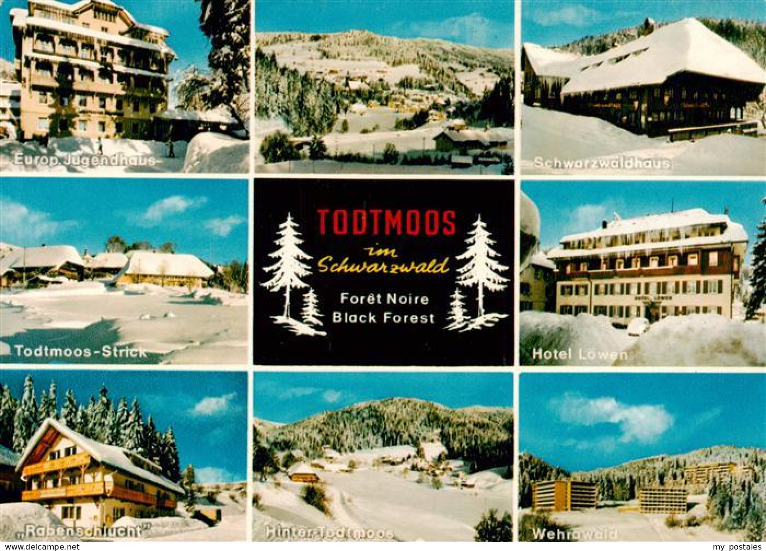 73935178 Todtmoos Europ Jugendhaus Schwarzwaldhaus Todtmoos-Strick Hotel Loewen  - Todtmoos