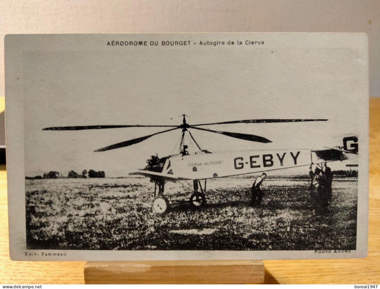 FRANCE. PAROS. LE-BOURGET. AÉRODROME. AIRPORT.  AEROGIRE. DE LA CIERVA - Aérodromes