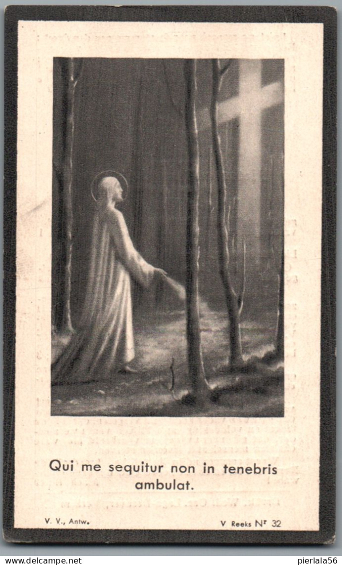 Bidprentje Elverdinge - Mouton Cyriel (1881-1937) - Images Religieuses
