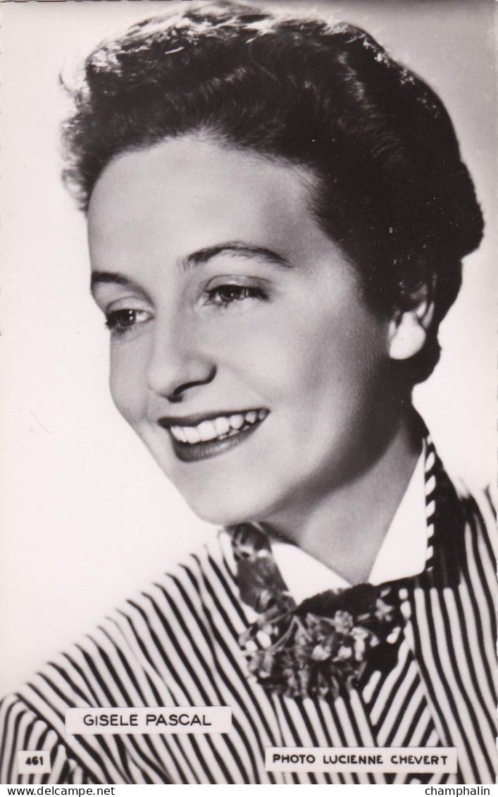 Gisèle Pascal - Actrice - Cinéma - Artistas