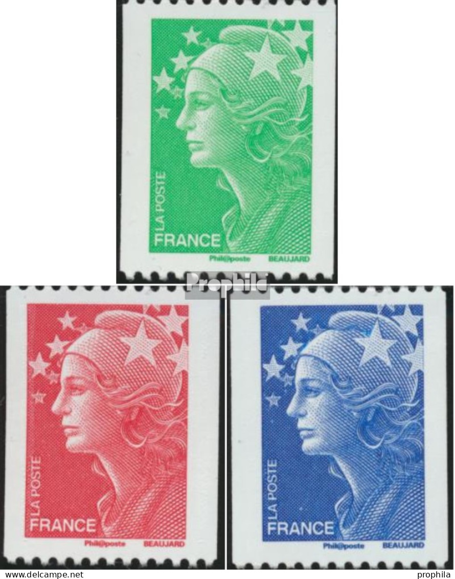 Frankreich 4456I C V-4458I C V Postfrisch 2008 Freimarken: Marianne - Unused Stamps