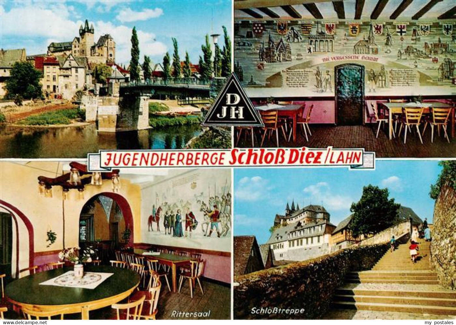 73936494 Diez_Lahn Jugendherberge Schloss Rittersaal Schlosstrepe - Diez