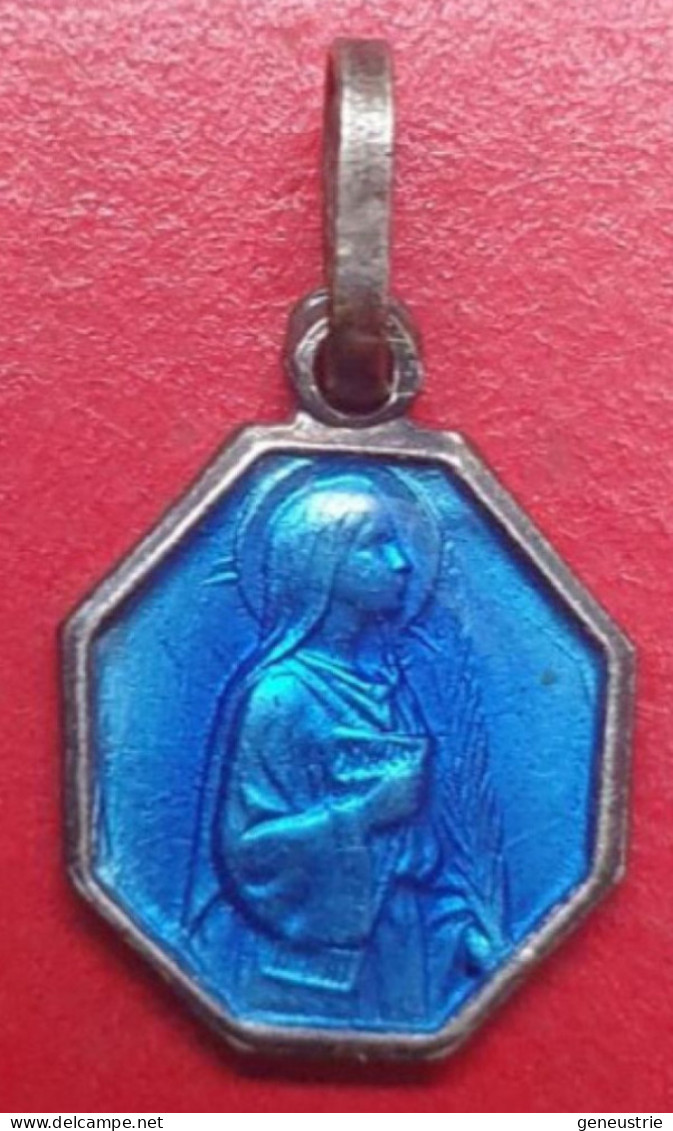 Pendentif Médaille Religieuse Années 30 "Paroisse Saint Romphaire - Manche" Normandie - Religious Medal - Religion & Esotericism