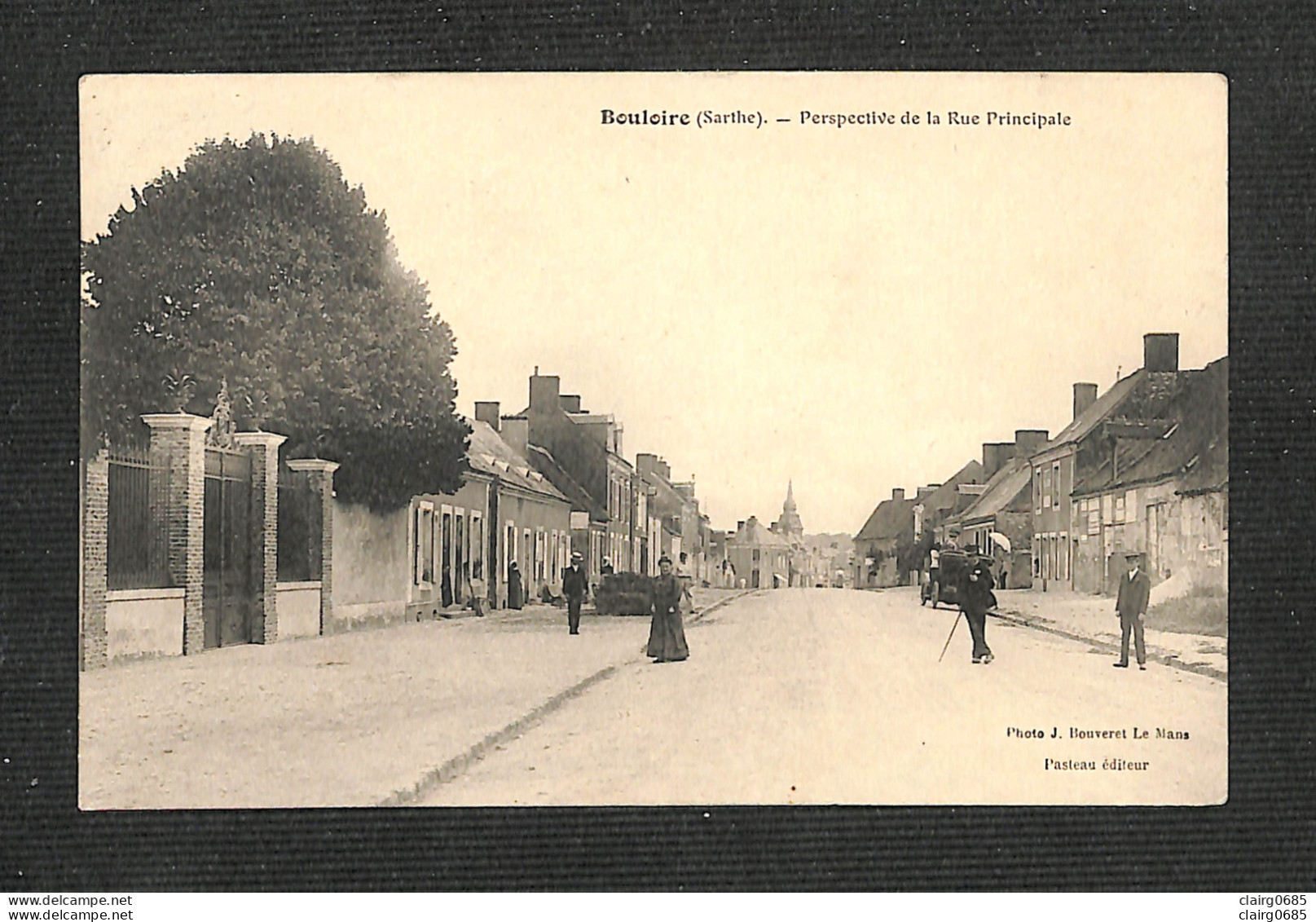 72 - BOULOIRE - Perspective De La Rue Principale - Bouloire