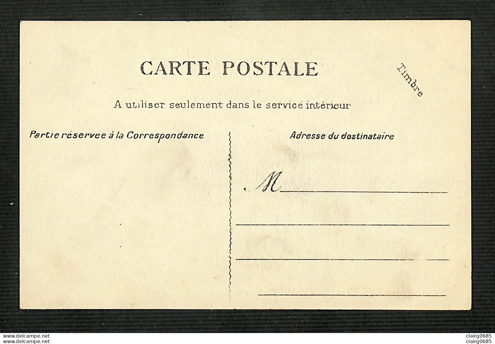 75 - PARIS - 17è - ECOLE CENTRALE - Chahut Cube 1906 - Le Loup Ferreux - Formación, Escuelas Y Universidades