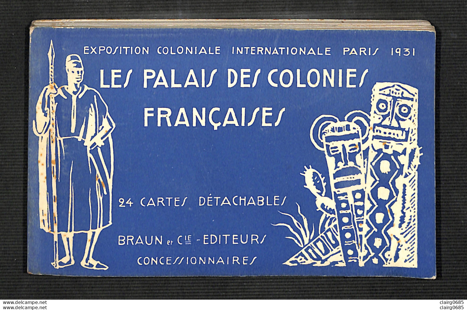 75 - PARIS - EXPOSITION COLONIALE INTERNATIONALE 1931 - LES PALAIS DES COLONIES FRANCAISES - 24 Cartes - Tentoonstellingen