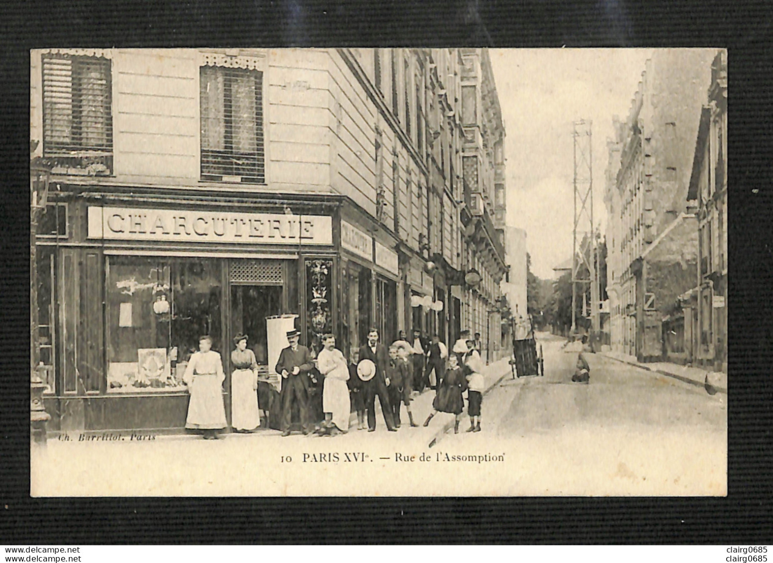 75 - PARIS - XVIè - Rue De L'Assomption - 1905 - Arrondissement: 16