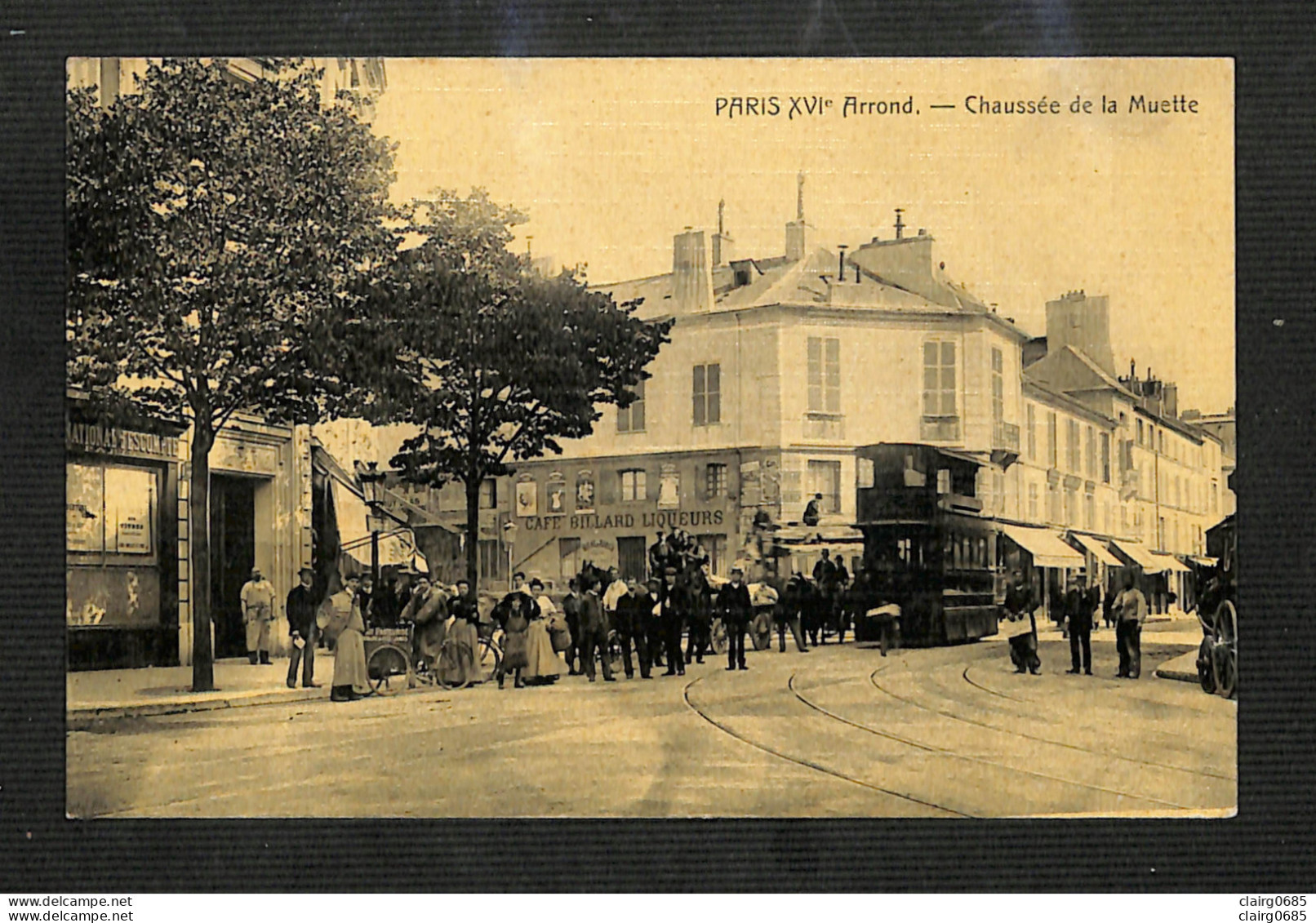 75 - PARIS - XVIè Arrond. - Chaussée De La Muette - 1907 - Arrondissement: 16