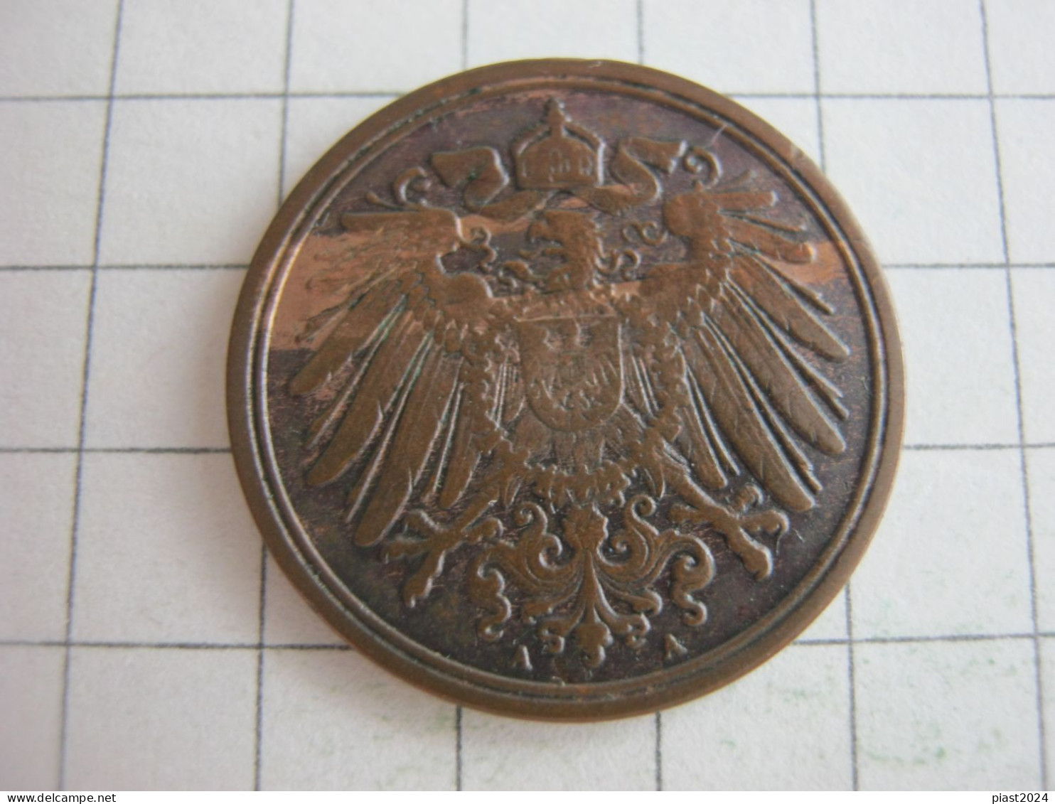 Germany 1 Pfennig 1892 A - 1 Pfennig