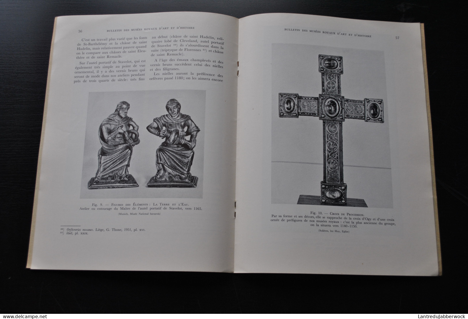 Comte J. De BORCHGRAVE D'ALTENA L'ART MOSAN Régionalisme Emaux Extrait Du Bulletin Des Musées Royaux D'Art Et D'Histoire - Belgium