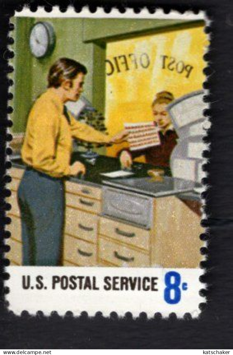 204522148 1973 SCOTT 1489 (XX) POSTFRIS MINT NEVER HINGED - POSTAL SERVICE EMPLOYEES - Unused Stamps