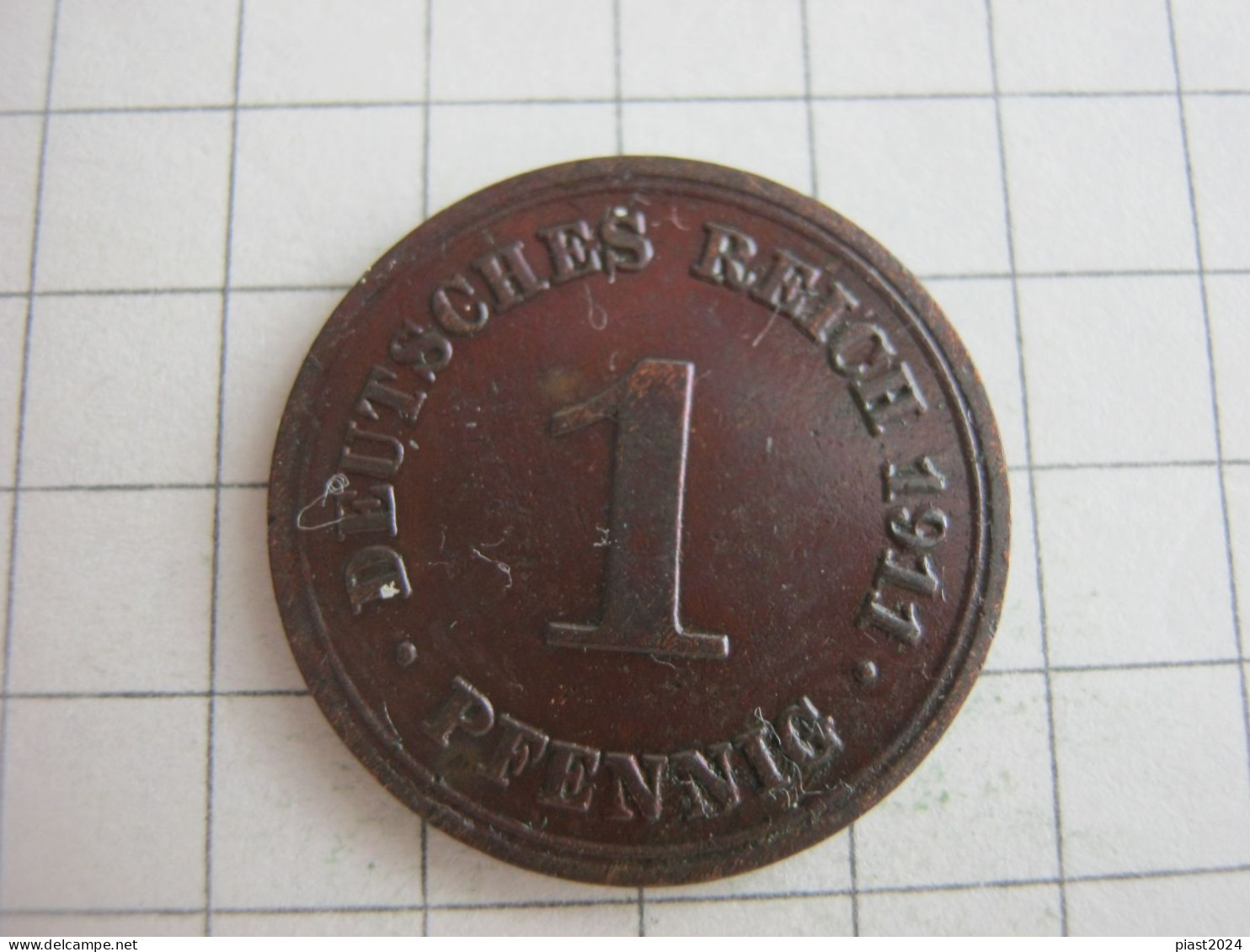 Germany 1 Pfennig 1911 E - 1 Pfennig