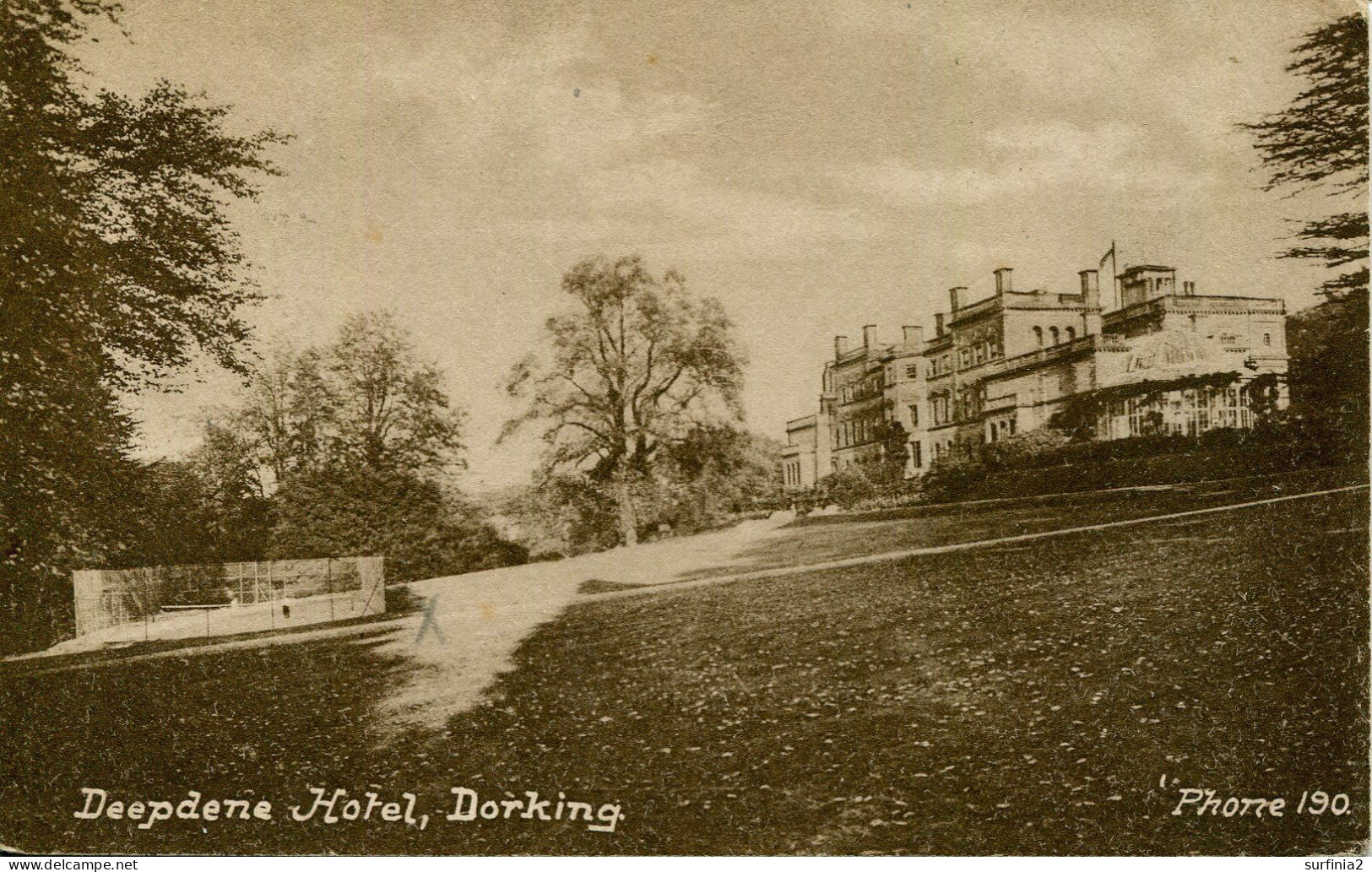 SURREY - DORKING - DEEPDENE HOTEL  Sur643 - Surrey