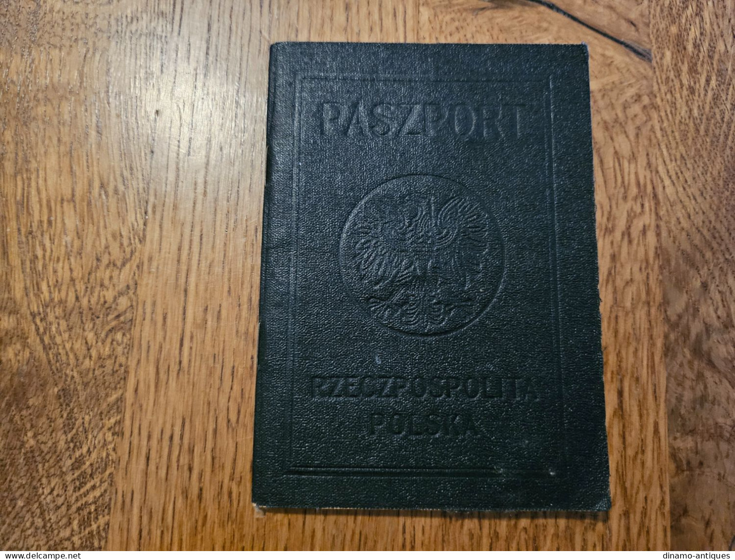 1948 Poland Passport Passeport Issued In Strasbourg For Travel To Switzerland & France - Documenti Storici