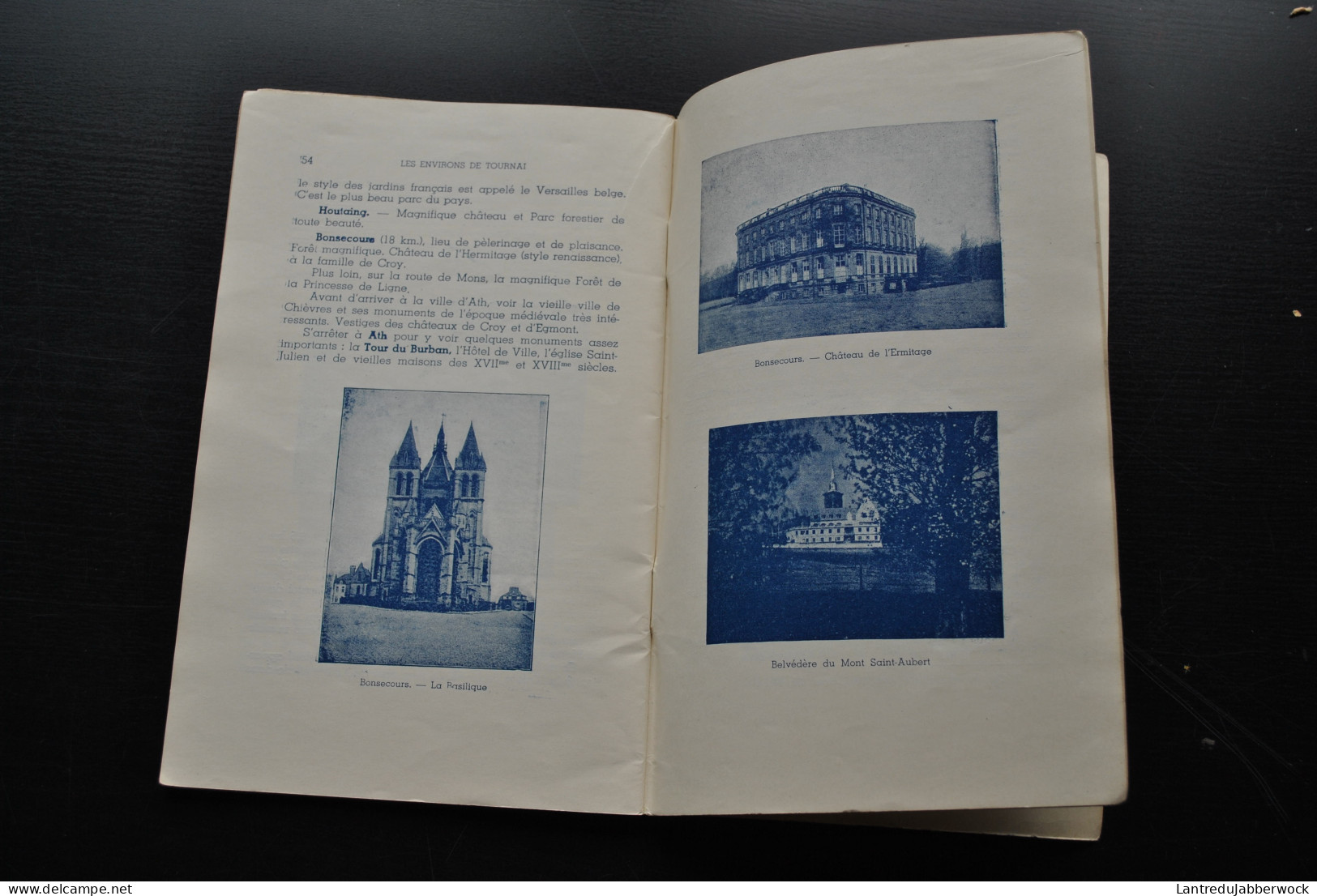 TOURNAI VILLE D'ART Régionalisme Histoire Promenades Monuments églises PLAN Environs Beffroi Hotel De RARE - Belgium