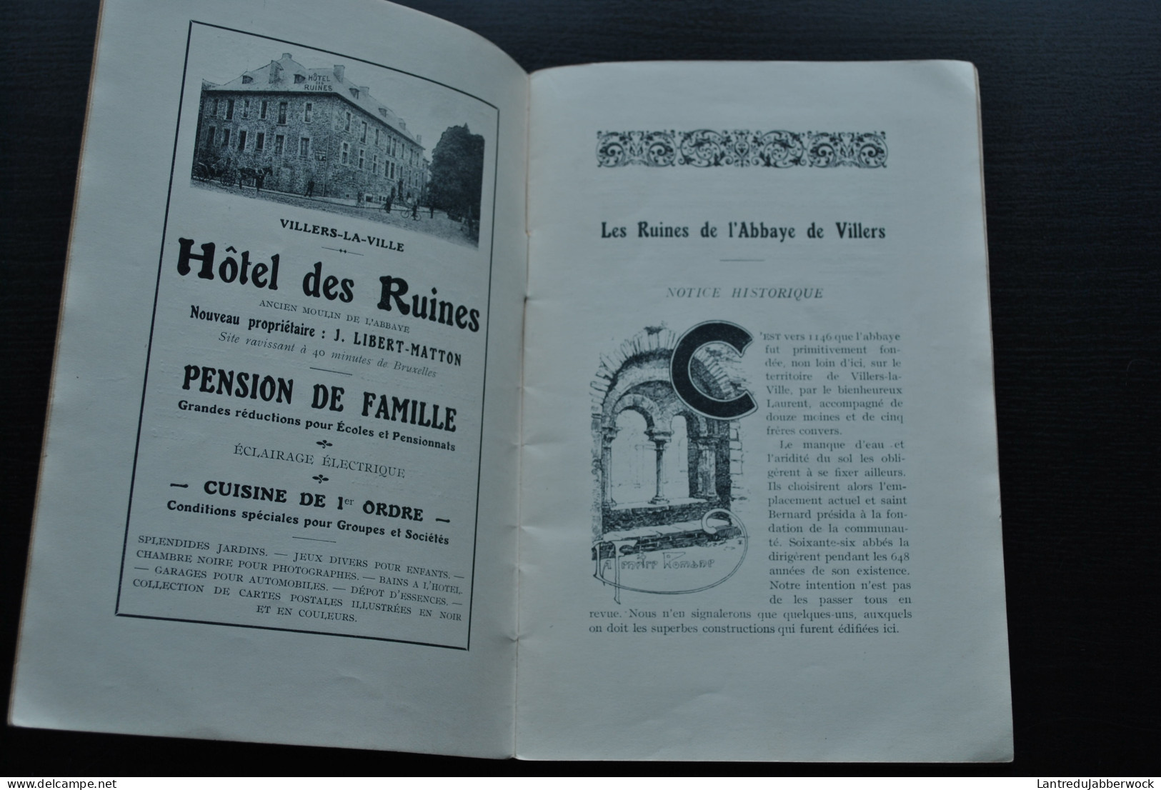 VAN GELE Guide Dans Les Ruines De VILLERS Régionalisme Illustrations Louis TITZ Photographies La Ville Plan Sanderus - Belgium