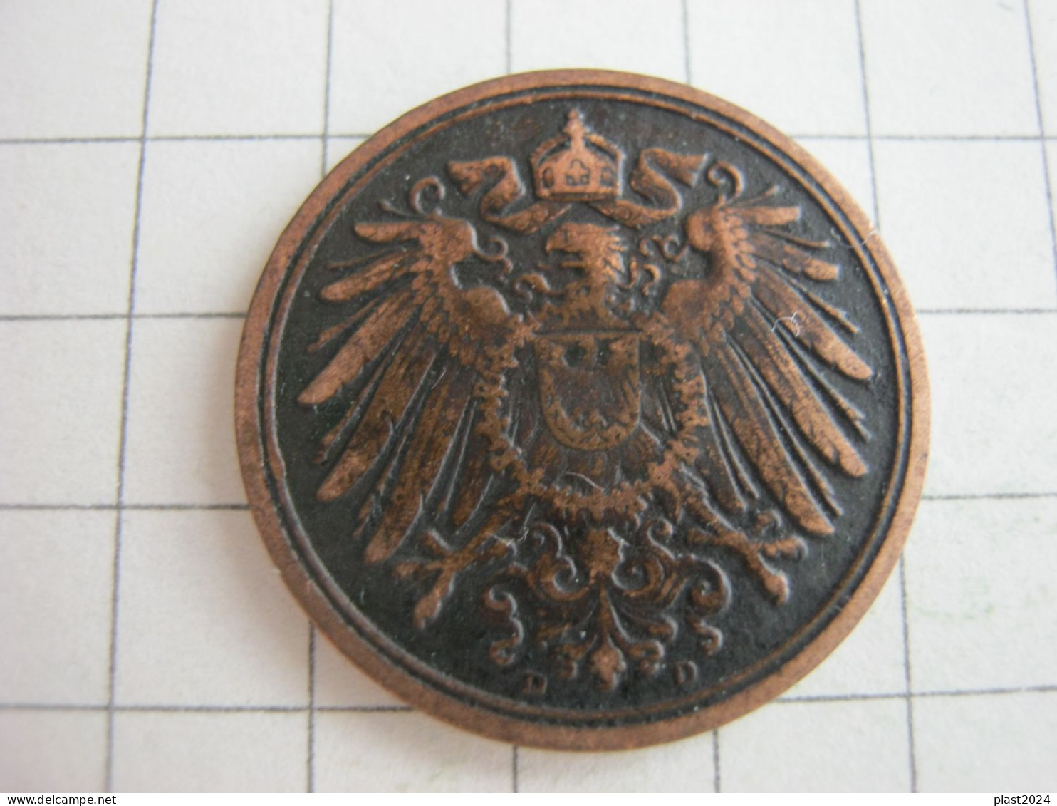 Germany 1 Pfennig 1911 D - 1 Pfennig