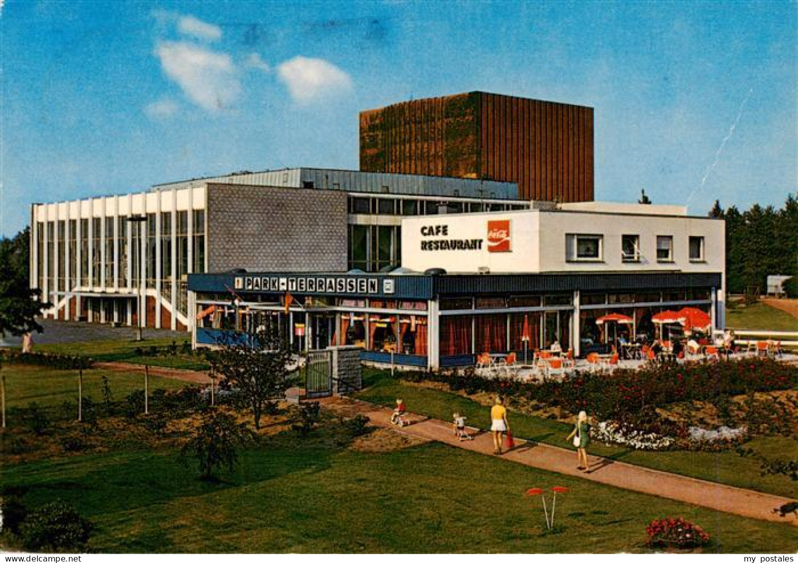 73936321 Luenen Stadttheater Und Parkterrassen - Lünen