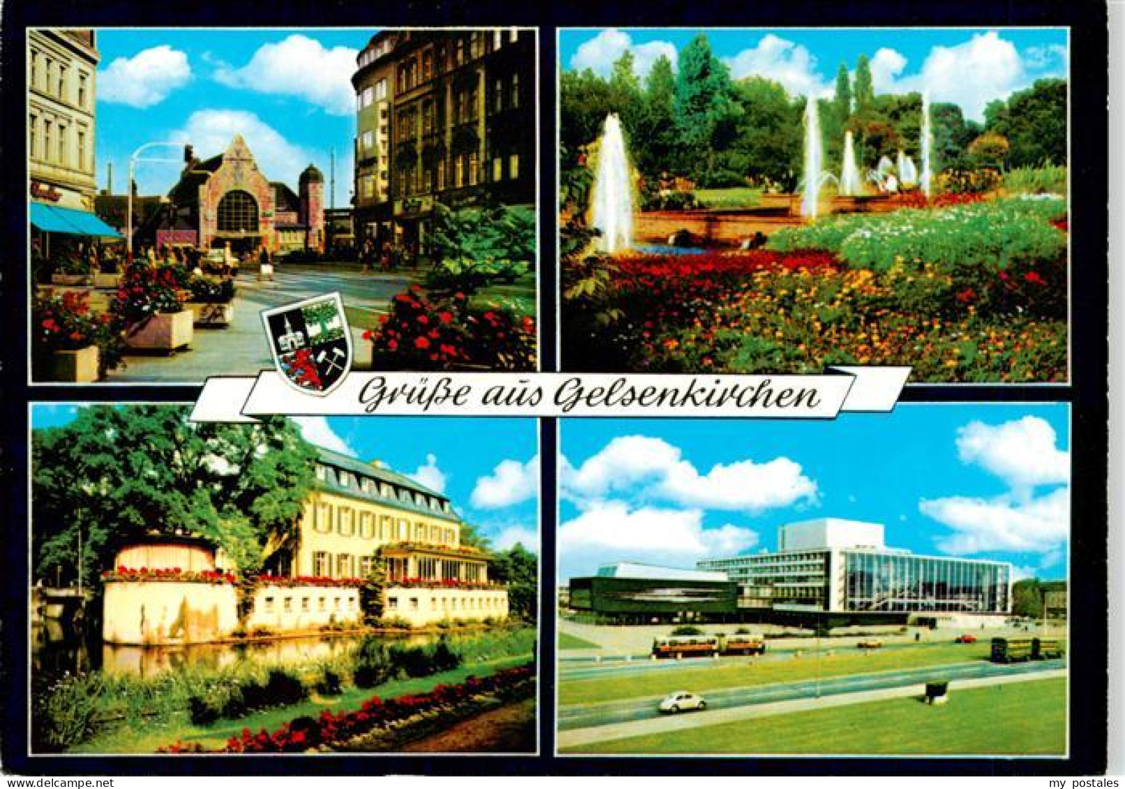 73936312 Gelsenkirchen Bahnhof Park Schloss Staedt Buehnen - Gelsenkirchen