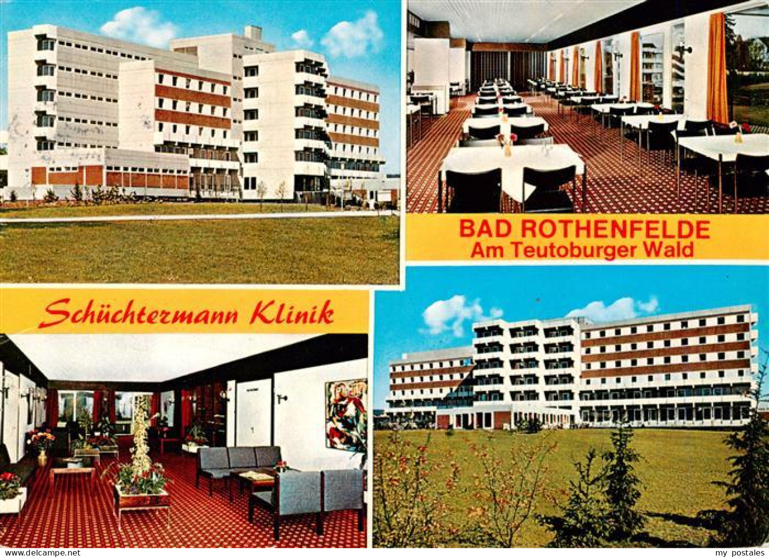 73936271 Bad_Rothenfelde Schuechtermann Klinik Speisesaal Foyer - Bad Rothenfelde