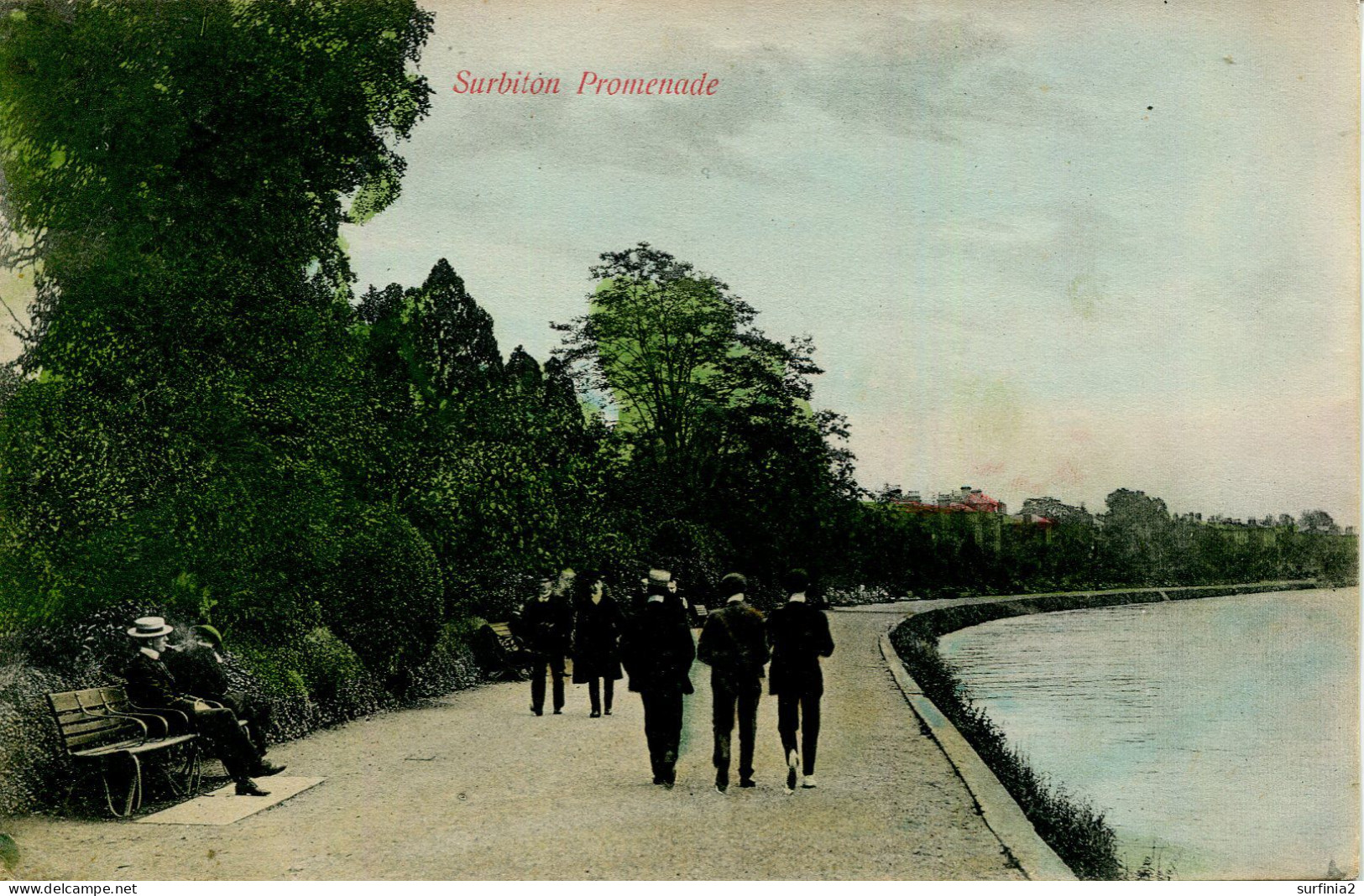 SURREY - SURBITON - PROMENADE 1906 Sur647 - Surrey