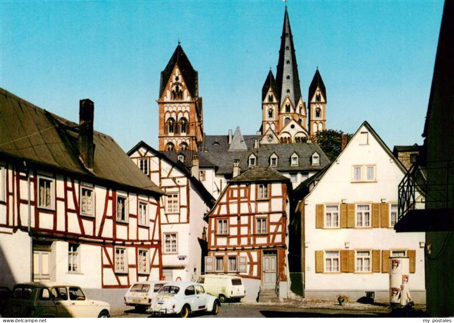 73936234 Limburg__Lahn Rossmarkt Und Dom Altstadt Fachwerkhaeuser - Limburg