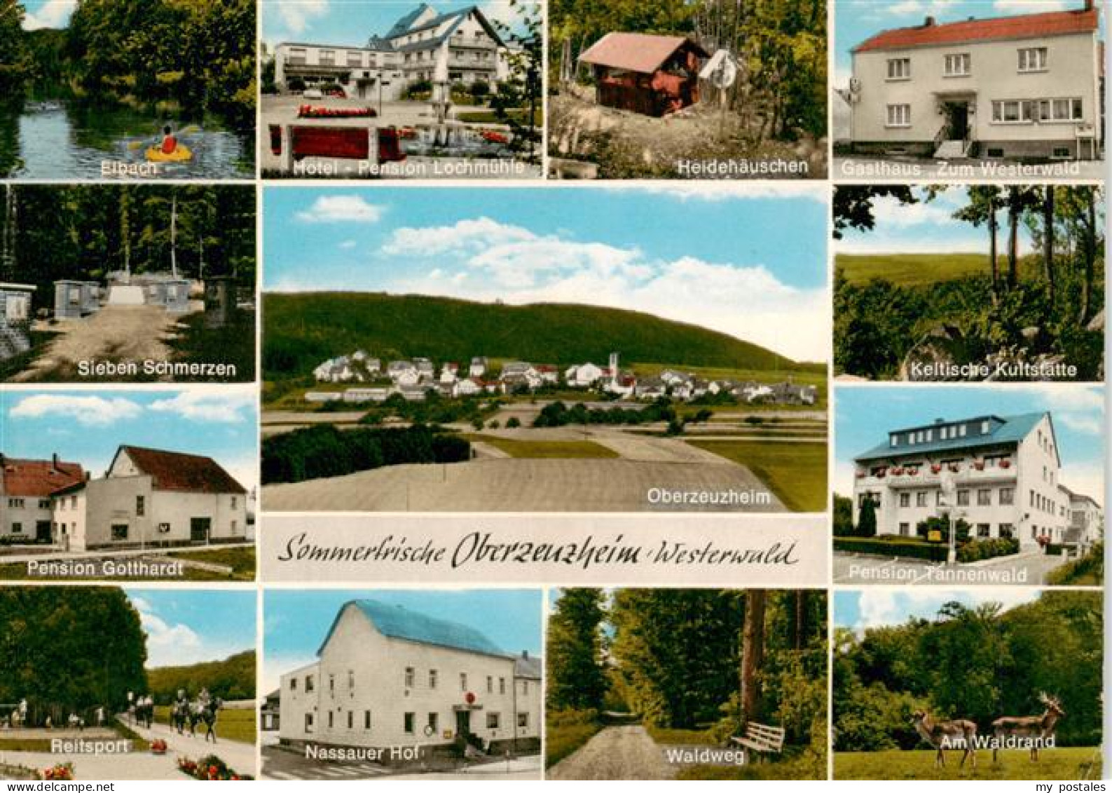 73936231 Oberzeuzheim Sommerfrische Elbach Sieben Schmerzen Hotel Pension Gastha - Hadamar