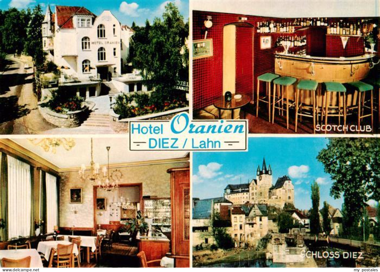 73936199 Diez_Lahn Hotel Oranien Scotch Club Gaststube Schloss Diez - Diez