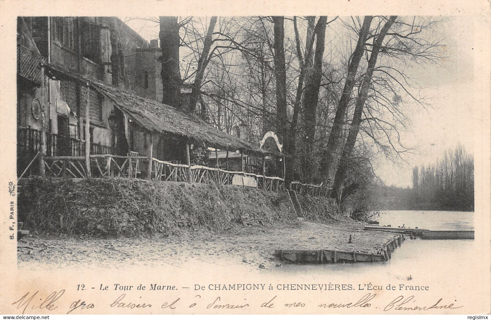94-DE CHAMPIGNY A CHENNEVIERES-N°T2245-A/0133 - Champigny Sur Marne