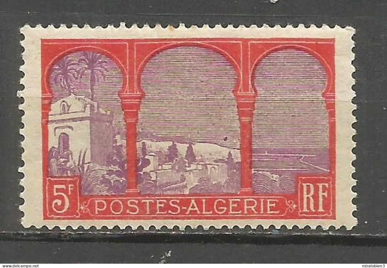 ARGELIA COLONIA FRANCESA YVERT NUM. 56 * NUEVO CON FIJASELLOS - Unused Stamps