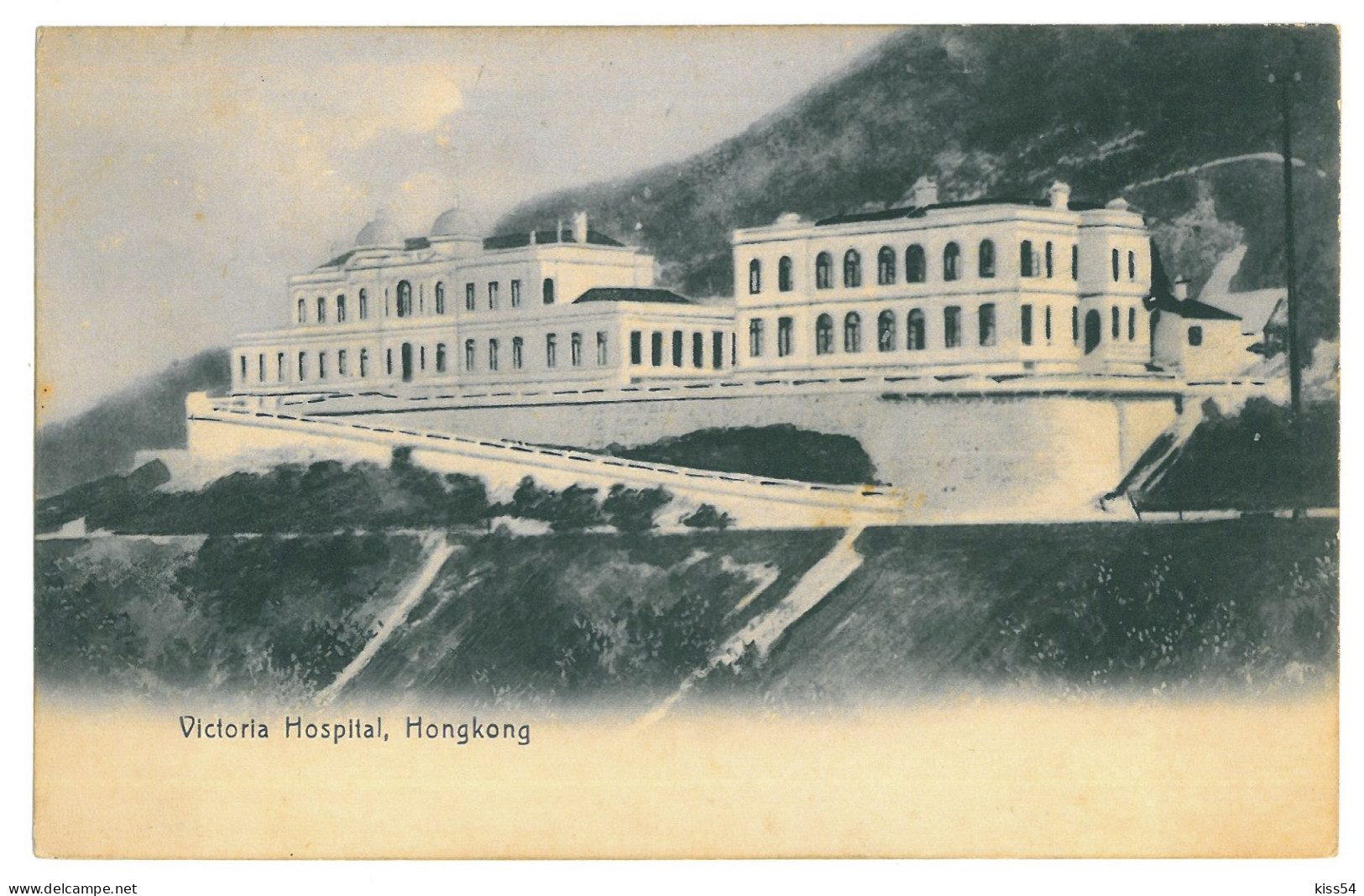 CH 86 - 21652 HONG-KONG, Victoria Hospital, China - Old Postcard - Unused - Chine