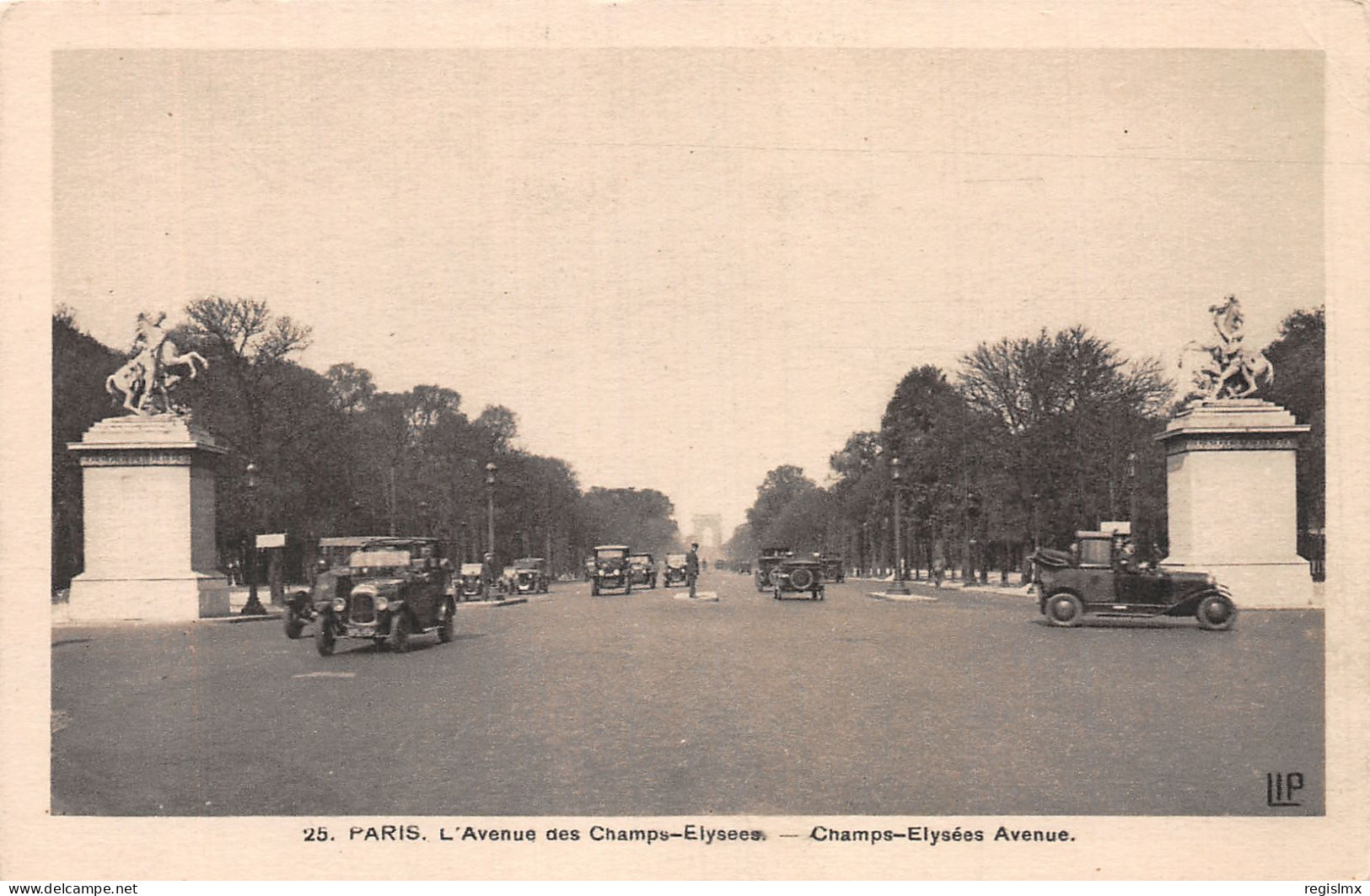 75-PARIS AVENUE DES CHAMPS ELYSEES-N°T2246-B/0079 - Champs-Elysées