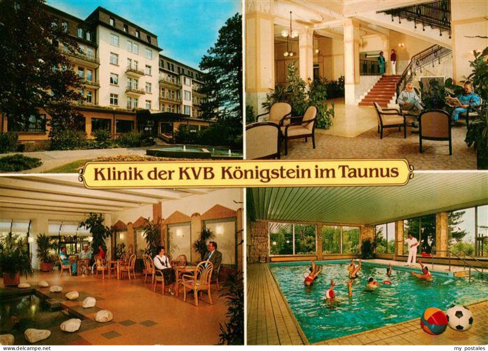 73936146 Koenigstein__Taunus Klinik Der KVB Gastraeume Foyer Hallenbad - Koenigstein