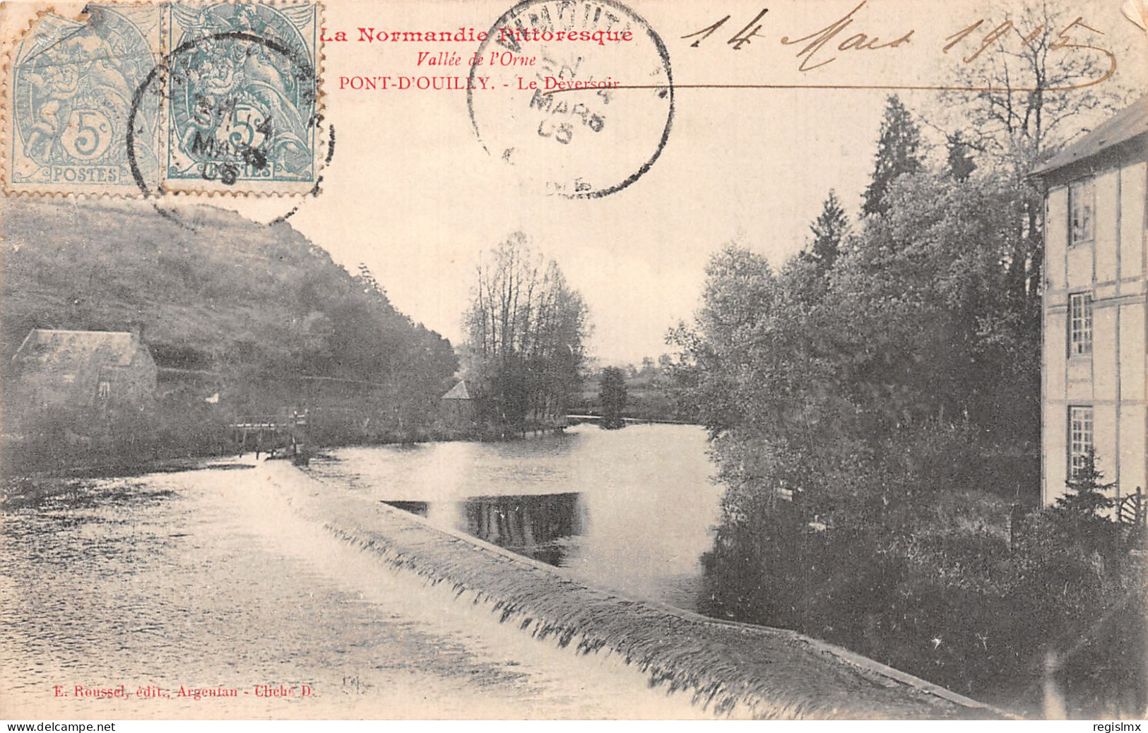14-PONT D OUILLY-N°T2246-C/0163 - Pont D'Ouilly