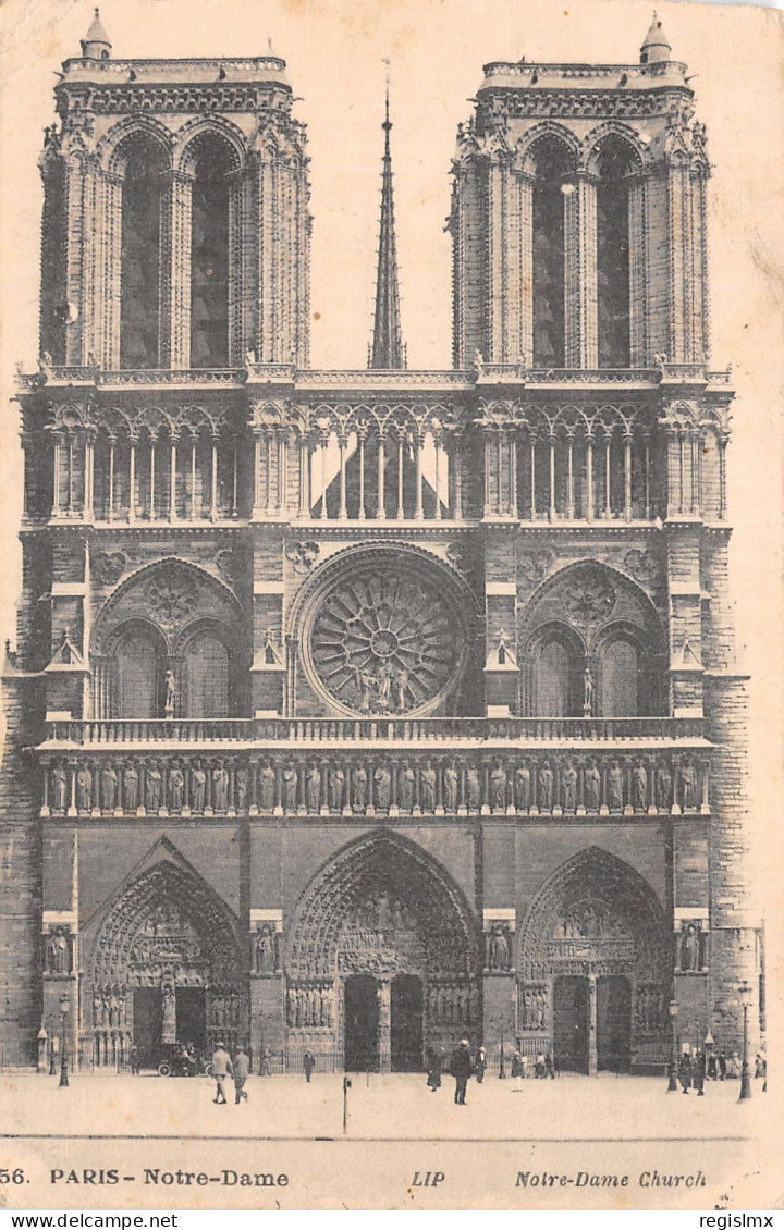 75-PARIS NOTRE DAME-N°T2246-G/0255 - Notre Dame Von Paris