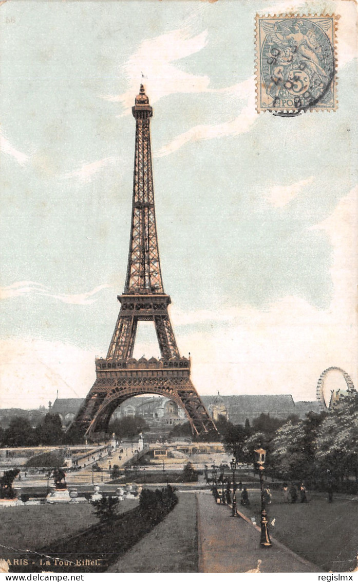 75-PARIS TOUR EIFFEL-N°T2246-G/0221 - Tour Eiffel