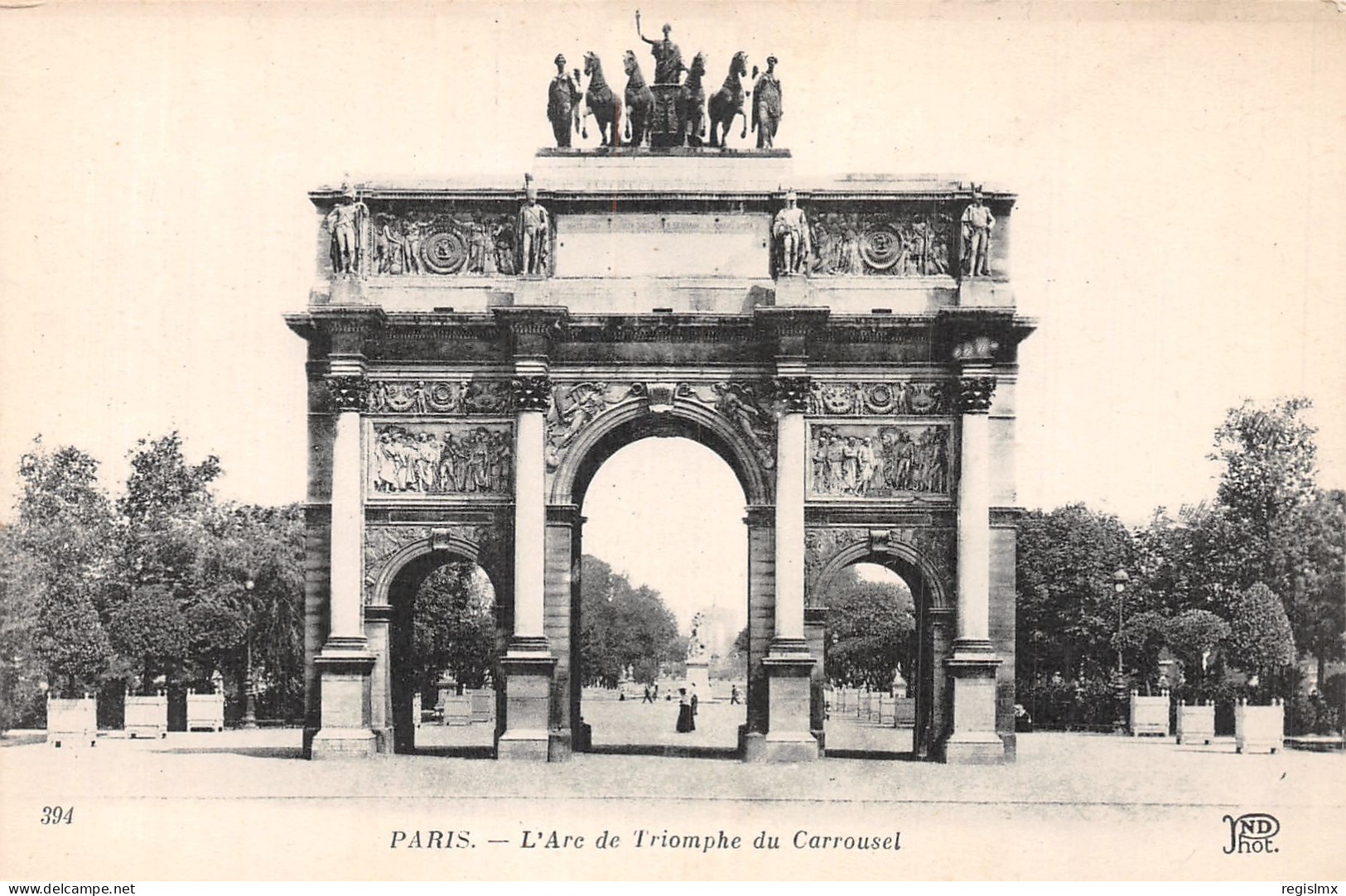 75-PARIS ARC DE TRIOMPHE DU CARROUSEL-N°T2247-A/0201 - Triumphbogen