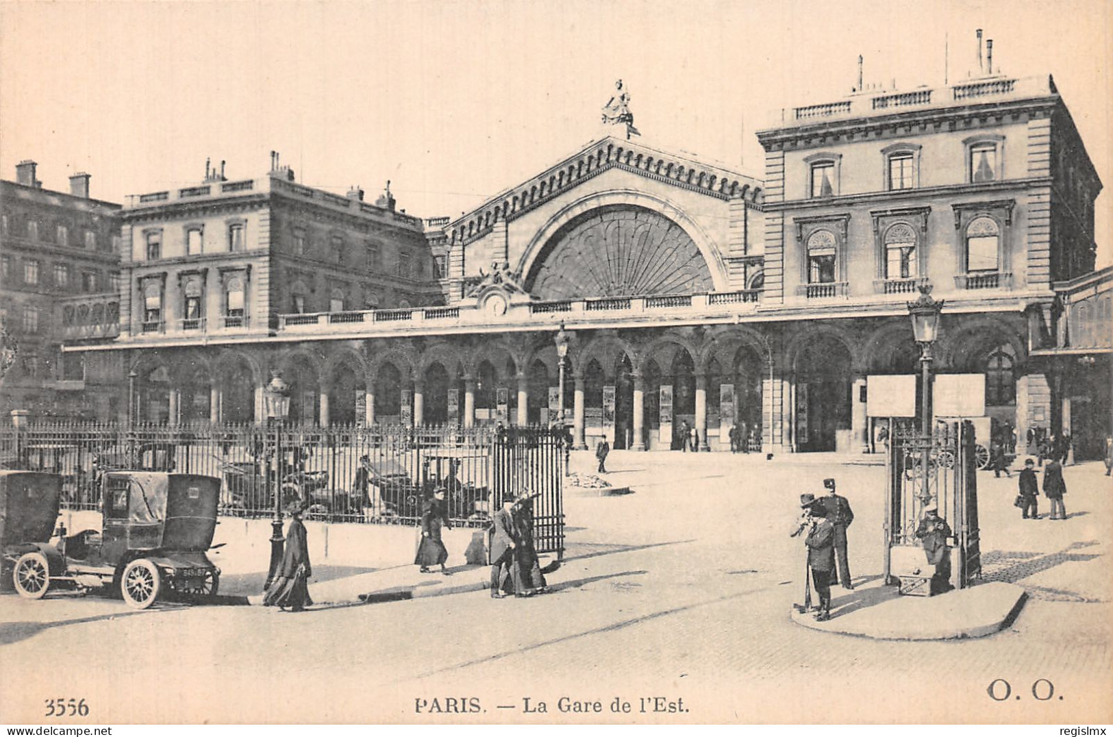 75-PARIS GARE DE L EST-N°T2247-A/0181 - Pariser Métro, Bahnhöfe