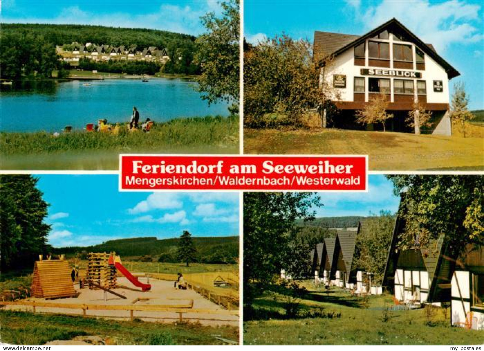 73936074 Waldernbach Feriendorf Am Seeweiher Seeblick Spielplatz Bungalowsiedlun - Other & Unclassified