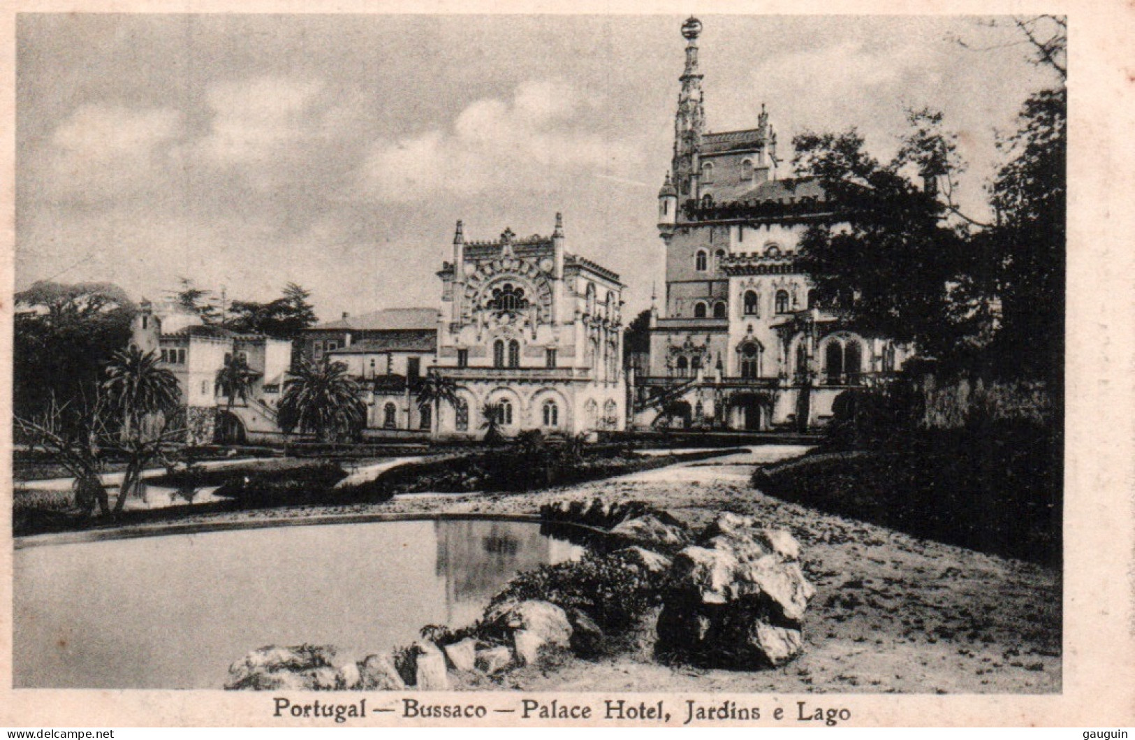 CPA - LUSO - Palace Hotel Bussaco - Jardins ...LOT 3 CP à Saisir - Autres & Non Classés