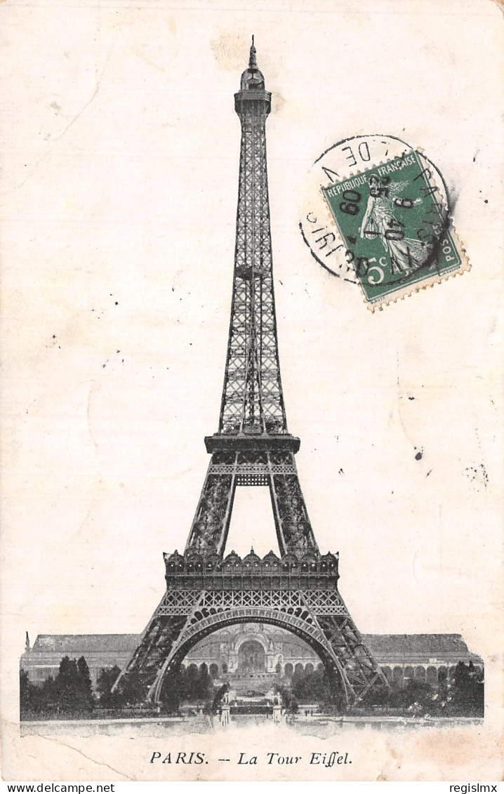 75-PARIS TOUR EIFFEL-N°T2247-E/0383 - Tour Eiffel