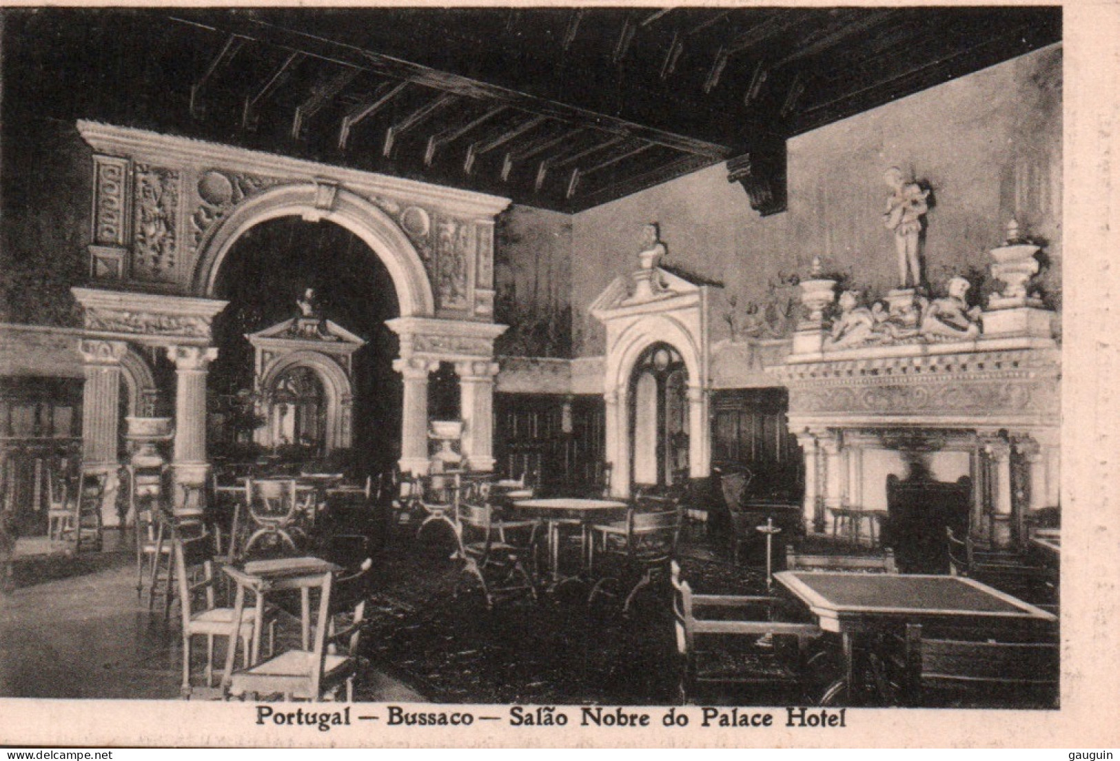 CPA - LUSO - Palace Hotel Bussaco - Bâtiments ...LOT 3 CP à Saisir - Autres & Non Classés