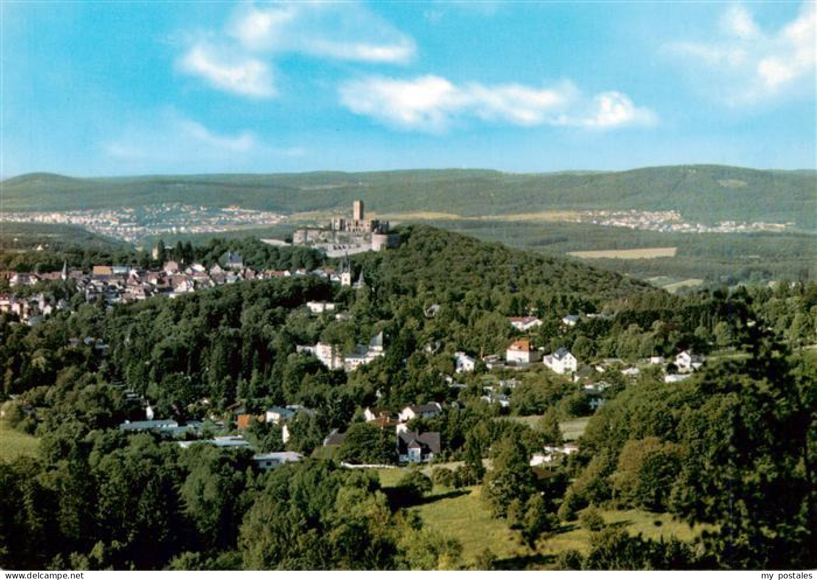 73936035 Koenigstein__Taunus Fliegeraufnahme Mit Festungsruine - Koenigstein