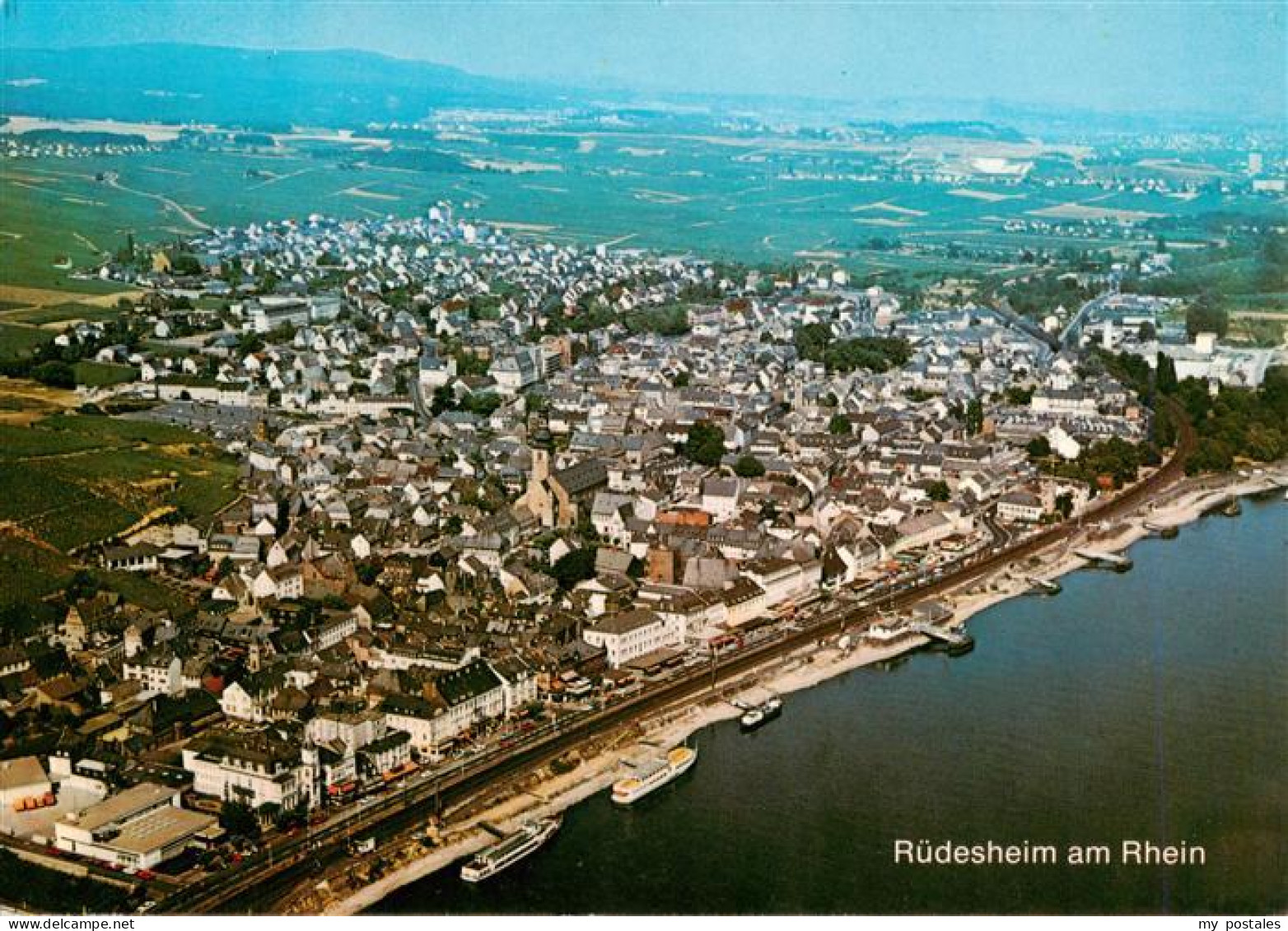 73936024 Ruedesheim_am_Rhein Fliegeraufnahme - Ruedesheim A. Rh.