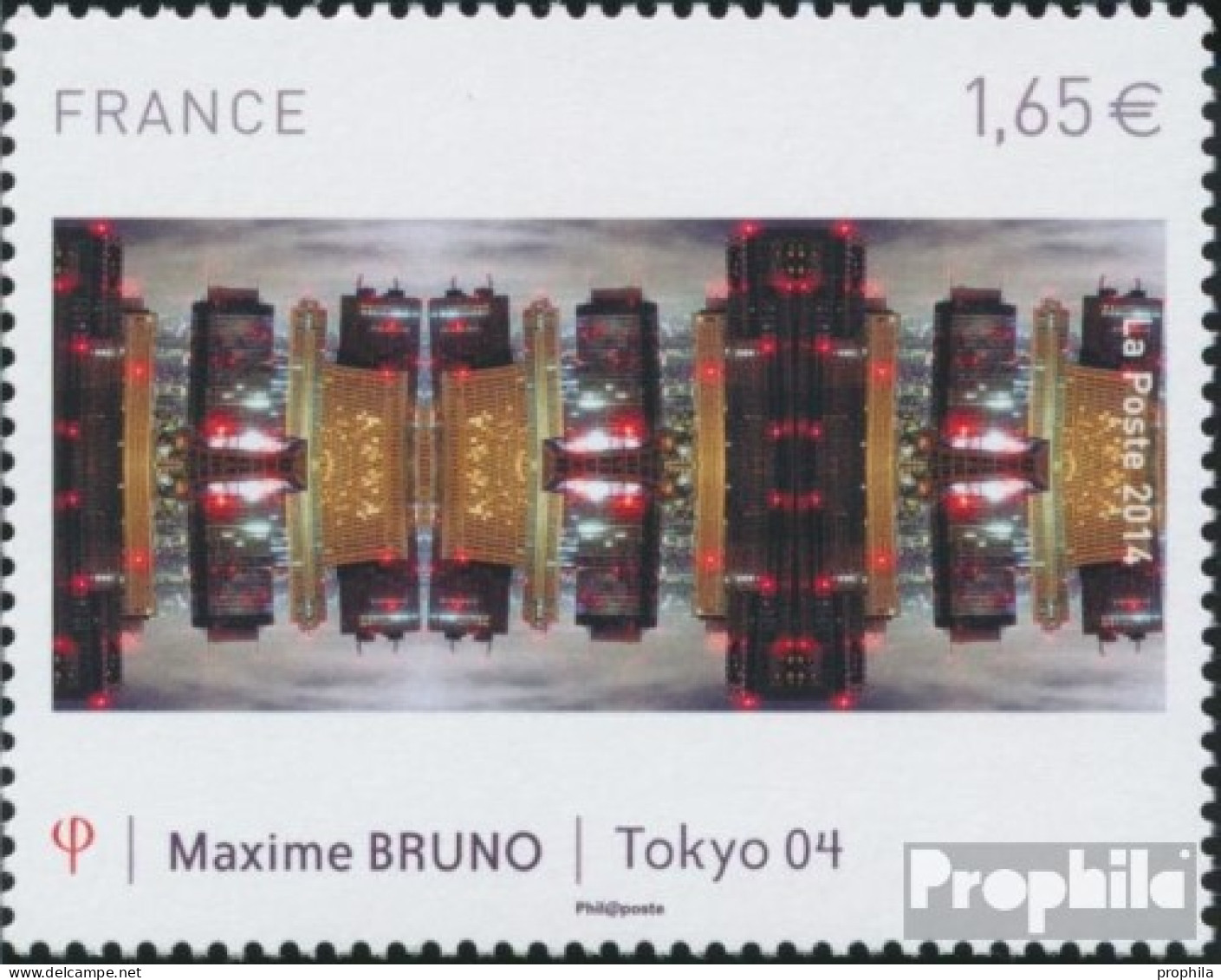Frankreich 5791 (kompl.Ausg.) Postfrisch 2014 Kunst - Unused Stamps