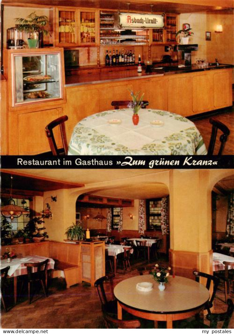 73936019 Ruedesheim_am_Rhein Restaurant Im Gasthaus Zum Gruenen Kranz - Rüdesheim A. Rh.