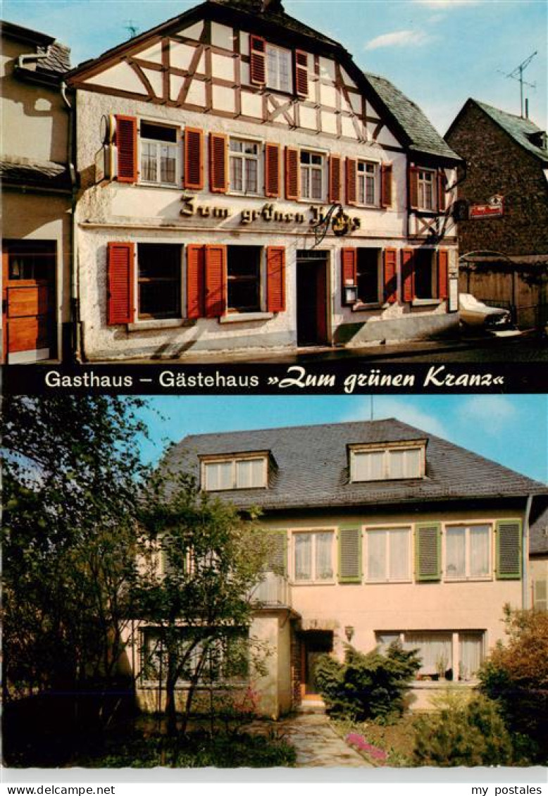 73936018 Ruedesheim_am_Rhein Gasthaus Zum Gruenen Kranz Mit Gaestehaus - Ruedesheim A. Rh.